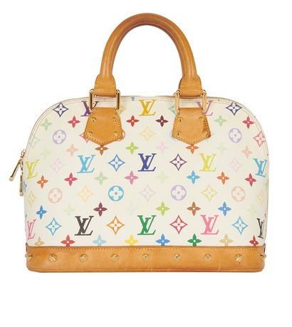 Louis Vuitton Monogram Murakami Alma MM, front view